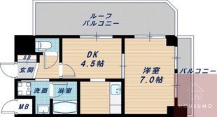 フローライト緑地公園の物件間取画像